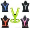 Reflective Safety Vest with LED Light